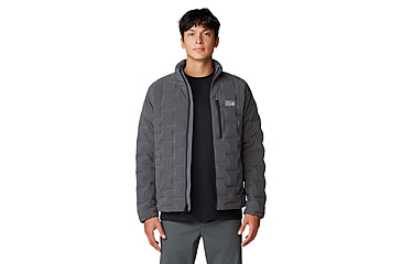 Image of Mountain Hardwear StretchDown Jacket - Mens, Volcanic Heather, Large, 2104501007-L