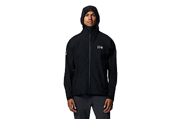 Image of Mountain Hardwear TrailVerse Gore-Tex Jacket - Mens, Black, Extra Large, 2024561010-XL