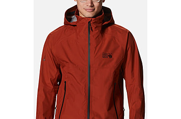 Image of Mountain Hardwear TrailVerse Gore-Tex Jacket - Mens, Dark Copper, Small, 2024561838-S