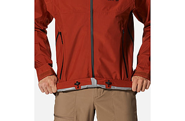 Image of Mountain Hardwear TrailVerse Gore-Tex Jacket - Mens, Dark Copper, Small, 2024561838-S