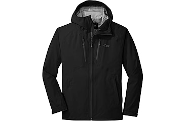 Image of Outdoor Research MicroGravity Jacket - Mens, Black, Small, 2743890001006