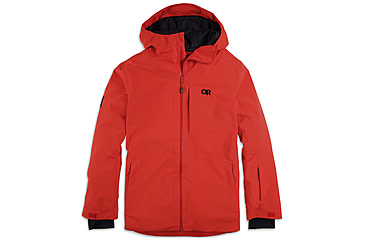 Image of Outdoor Research Snowcrew Jacket - Mens, Cranberry, Small, 2831900420-S