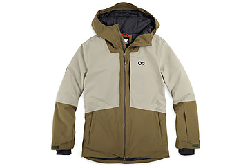 Image of Outdoor Research Snowcrew Jacket - Mens, Loden/Flint, Small, 2831902209-S