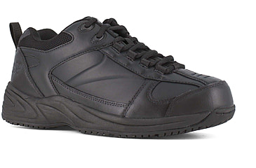 Image of Reebok Womens Jorie Street Sport Oxford Jogger Shoes, Black, 9, RB110-BLACK-9-Womens-W