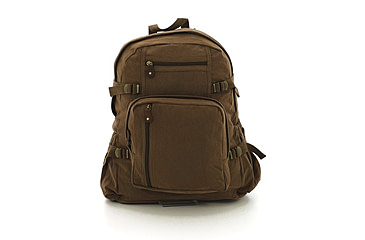 Image of Rothco Jumbo Vintage Canvas Backpack, Tiger Stripe Camo, 9712-TigerStripeCamo