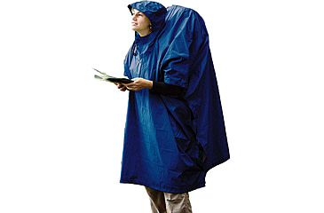 Image of Sea to Summit Nylon Tarp-Poncho, Blue, 188-36