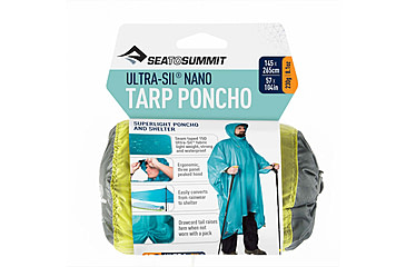 Image of Sea to Summit Ultra-Sil Nano Tarp Poncho-Pacific Blue