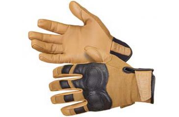 Image of 5.11 Tactical Hard Time Gloves, Medium, Coyote Brown 59354-120-M