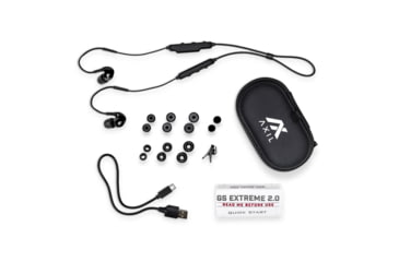 Image of EDEMO AXIL Ghost Stryke Extreme Ear Buds, Black, GS-EX, EDEMO9