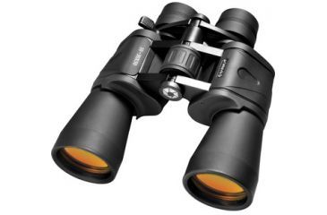 Image of Barska 10-30x50 Gladiator Zoom Ruby Lens Porro BK-7 Prism Binoculars, Black - Clam Pack AB10168