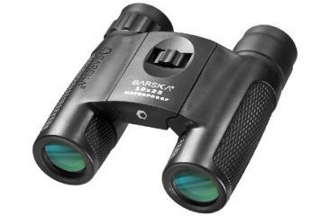 Image of Barska 10x25 WP Blackhawk  Compact, Bak-4, Green Lens, Black AB11844