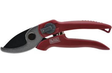 Image of Black &amp; Decker 7.75in Bypass Pruner, Red BD1123H