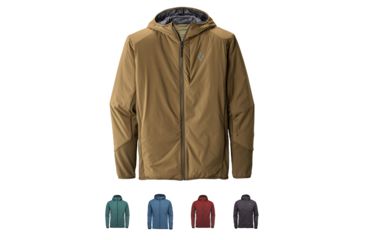 Image of Black Diamond First Light Hybrid Hoody - Men's, Dark Curry, Forest, Midnight, Red Oxide, Smoke