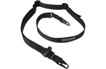 Image of BlackHawk Multi Point Sling, Snap Hook Slick, Black, 70MSH03BK