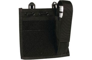 Image of BlackHawk STRIKE Gen-4 MOLLE System Admin/Compass/Flashlight Pouch, Black 37CL32BK