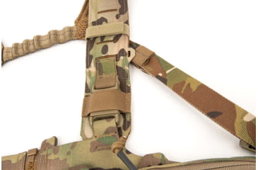 Image of Blue Force Gear RACKminus SAV-2 Chest Rig, Ten-Speed SR25 Mag Pockets, Multicam, MM-TSP-CHESTRIG-SR25-01-MC