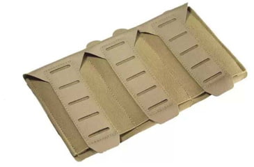 Image of Blue Force Gear Stackable Ten-Speed Triple M4 Magazine Pouch, Coyote Brown, M4, HW-TSP-M4-3-SB-CB