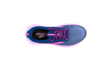 Image of Brooks Cascadia 17 Running Shoes - Womens, Navy/Purple/Violet, 7.5 Narrow, 1203921B449.075