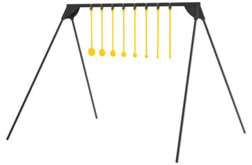 Image of Caldwell AR500 Rimfire Kyl Challenge Target Kit w/Stand, Black/Yellow, 4002310