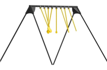 Image of Caldwell AR500 Rimfire Kyl Challenge Target Kit w/Stand, Black/Yellow, 4002310