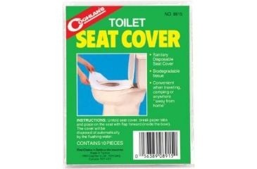 Image of Coghlans Toilet Seat Cover Pk 10 209074