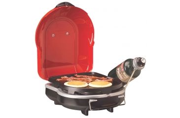 Image of Coleman EI Fold N Go 1-Burner Propane Grill, Red 2000020932