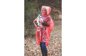 Image of Coleman Emergency Hooded Poncho, One Size, 50.5 in X 40 in 2000016488