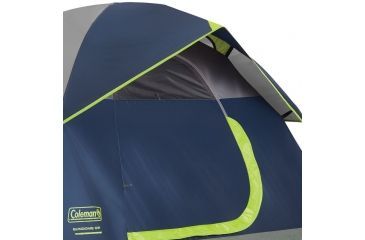 Image of Coleman Sundome 2-Person Tent w/ Rainfly, Navy/Grey, 7x5ft, 2000036415