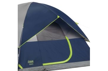 Image of Coleman Sundome 6-Person Tent W/ Rainfly, Navy / Grey, 10 x 10  ft 2000024583