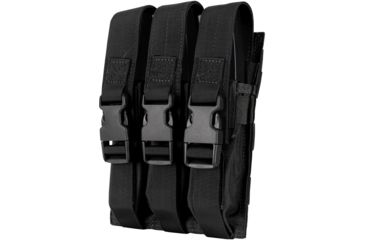 Image of Condor Outdoor Triple MP5 Mag Pouch, Black, MA37-002