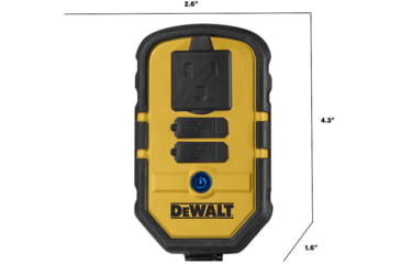 Image of DeWALT Power Inverter, Yellow/Black, DXAEPI140