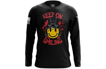 Image of We the People Holsters Tactical Smiley Face Long Sleeve Shirt 3A19683F, 6911692669026