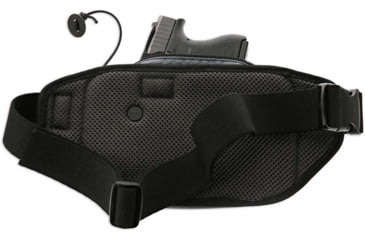 Image of Galco Fastrax Pac Waistpack, Subcompact, Gray/Black, FTPGBS