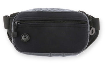 Image of Galco Fastrax Pac Waistpack, Subcompact, Gray/Black, FTPGBS