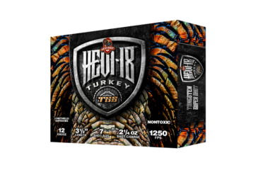 Image of Hevi-shot HEVI-18 TSS Turkey 12 Gauge 2-1/4 oz 3.5 in Centerfire Shotgun Ammo, 5 Rounds, HS4507