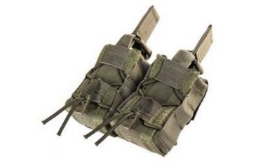 Image of High Speed Gear HSGI Double 40MM Taco MOLLE Mag Pouch, Olive Drab, 11M402OD