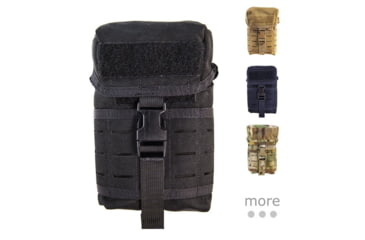 Image of High Speed Gear HSGI Canteen 1QT MOLLE Pouch, Black, Coyote Brown, LE Blue, MultiCam, MultiCam BK, Olive Drab