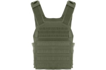 Image of HighCom Armor ACAP Series Rifle Armor Kit Plate Carrier w/Guardian RSTP Ceramic Plates w/UHMWPE Backing/10x12 Shooters Cut/10x12 Full Cut, OD Green, 2XL, RAK-832295294