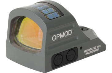 Image of Holosun OPMOD HS507C-X2 Reflex Red Dot Sight, Red 2 MOA Dot and 32 MOA Circle, Wolf Gray, HS507C-X2 WG