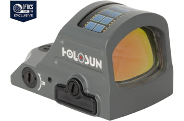 Image of Holosun OPMOD HS507C-X2 Reflex Red Dot Sight, Red 2 MOA Dot and 32 MOA Circle, Wolf Gray, HS507C-X2 WG