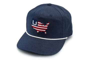 Image of HUK Performance Fishing American Huk Rope Hat - Men's, Naval Academy, 1, H3000501-413-1