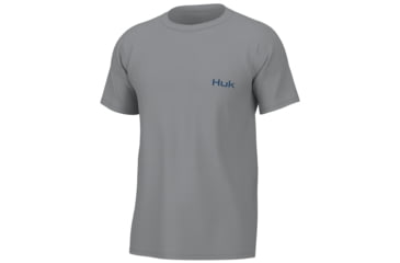 Image of HUK Performance Fishing Kc Flag Fish Tee - Mens, Harbor Mist, Large, H1000415-034-L