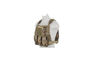 Image of Lancer Tactical Ballistic 600D Nylon Tactical Vest, Camo Tropic, CA-301MTN