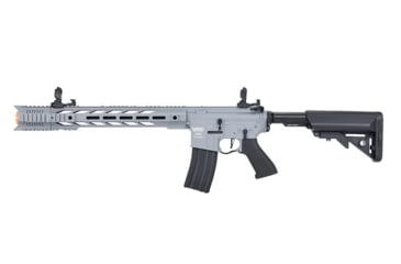 Image of Lancer Tactical Gen 2 ProLine M4 SPR Interceptor Airsoft AEG Rifle, Gray, LT-25Y-G2-ME