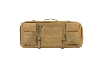 Image of Lancer Tactical Nylon 3-Way Carry 29in Double Rifle Gun Bag, Khaki, CA-288KN