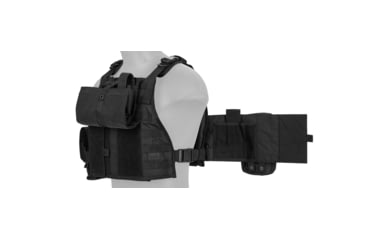 Image of Lancer Tactical Tactical Assault Plate Carrier Vest, Black, CA-305BN