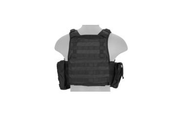 Image of Lancer Tactical Tactical Assault Plate Carrier Vest, Black, CA-305BN