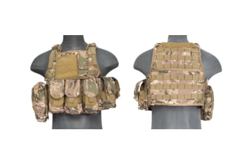 Image of Lancer Tactical Tactical Assault Plate Carrier Vest, Camo, CA-305CN