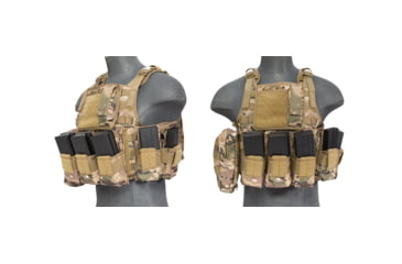 Image of Lancer Tactical Tactical Assault Plate Carrier Vest, Camo, CA-305CN