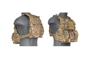 Image of Lancer Tactical Tactical Assault Plate Carrier Vest, Camo, CA-305CN